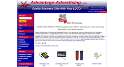 Desktop Screenshot of advantage-advertising.com